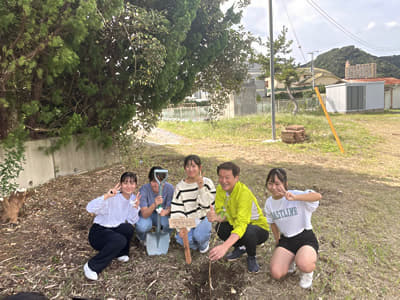 さくらフェス　千葉県鴨川市　植林